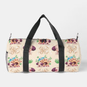 Adorable Dog Muster Duffle Bag (Rückseite)