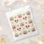 Adorable Dog Muster Geschenktütchen (Ausgeschnitten)