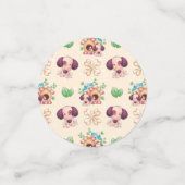 Adorable Dog Muster Konfetti (Klein Vorderseite)