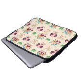 Adorable Dog Muster Laptopschutzhülle (Vorne Knopf)