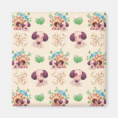 Adorable Dog Muster Magnet (Vorne)