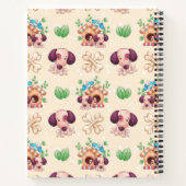 Adorable Dog Muster Notizblock (Rückseite)