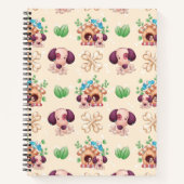 Adorable Dog Muster Notizblock (Vorderseite)