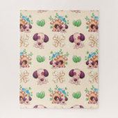 Adorable Dog Muster Puzzle (Vertikal)