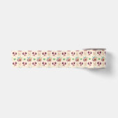 Adorable Dog Muster Satinband (Vorderseite)