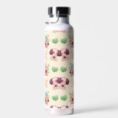 Adorable Dog Muster Trinkflasche (Rechts)