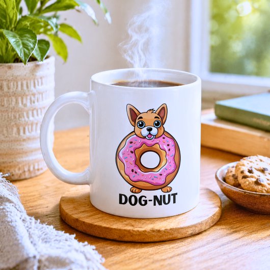 Adorable Dog Nut Kaffeetasse