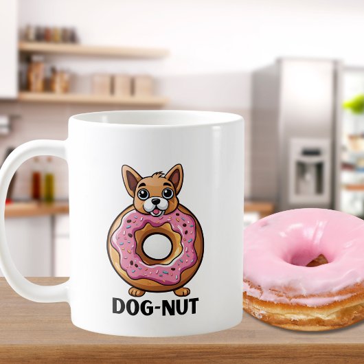 Adorable Dog Nut Kaffeetasse