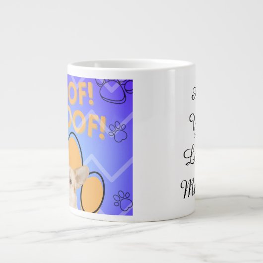 "Adorable dog Tasse für Hundefreunde!" (Vorderseite)