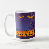 Adorable Dog Wear Lila Wizard Hat Kaffeetasse (Links)