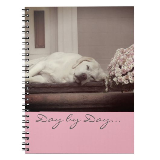 Adorable Doggie Notebook Notizblock (Vorderseite)