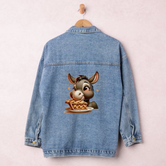 Adorable Donkey isst Pie Jeansjacke (Hangar)