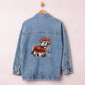 Adorable Donkey Kanadischer Herbst Jeansjacke (Hangar)