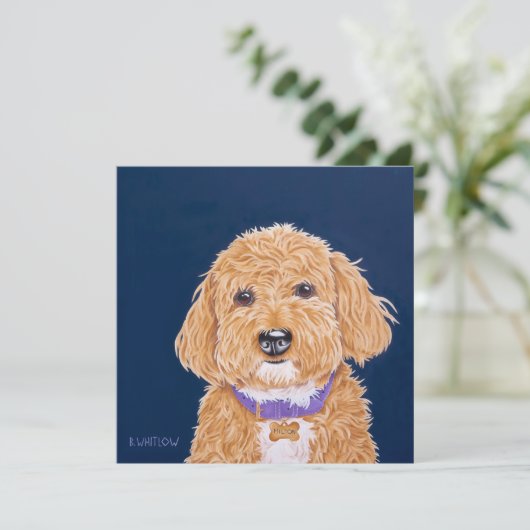 Adorable Doodle (Stehend Vorderseite)