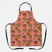 Adorable Doughnut und Tea All-over Print-Schürze Schürze (Vorderseite)