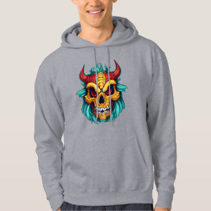 Adorable Dragon Mascot Skull - Ultra-Realistisch Hoodie