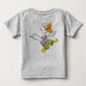 Adorable Duck Baby T - Shirt (Rückseite)