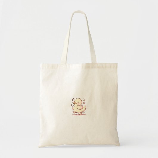 Adorable Duck Tote Bag - Niedliche und whimsikisch Tragetasche (Vorne)