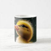 "Adorable Duckling im Regen Kaffeetasse (Mittel)