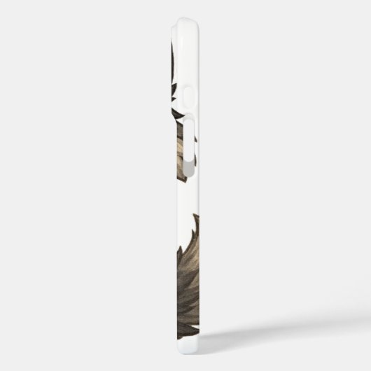 Adorable Dürre Wolf Phone Case (Rückseite / Links)