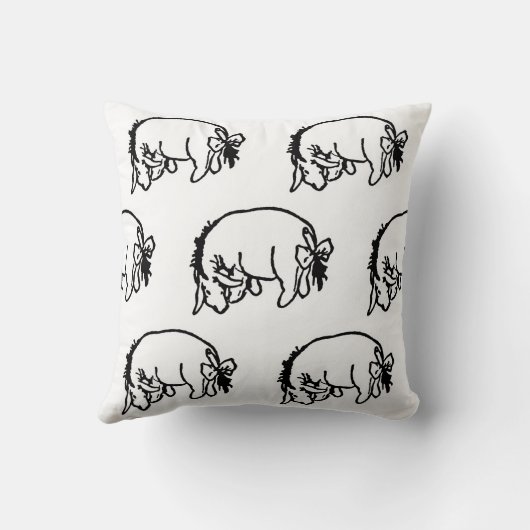 Adorable Eeyore Kissen (Rückseite)