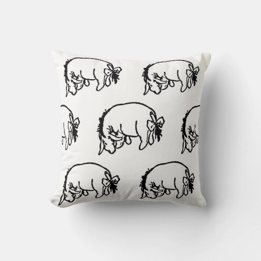 Adorable Eeyore Kissen (Vorderseite)