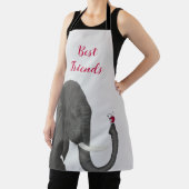 Adorable Elefant und Niedliche Ladybug Schürze (InSitu)