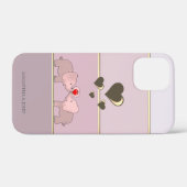 Adorable Elefanten in der Liebe Case-Mate iPhone Hülle (Rückseite (Horizontal))