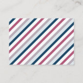 Adorable Elefanten Niedliche Babydusche Geschenkli Begleitkarte (Rückseite)