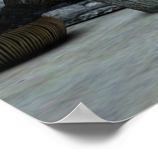 Adorable Elefantenkatzen Poster (Ecke)