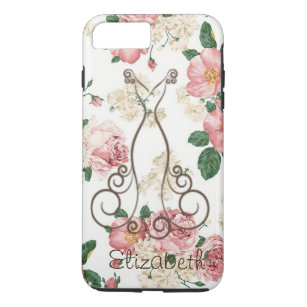 Adorable elegante Kleidung, florales Muster Person iPhone 8 Plus/7 Plus Hülle