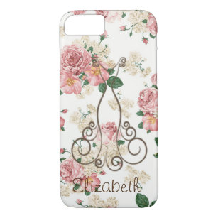Adorable elegante Kleidung, florales Muster Person iPhone 8/7 Hülle