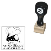 Adorable Elephant-Briefmarke Gummistempel (Stempel)