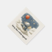 🎈Adorable Elephant Celebration Napkins 🐘✨ Serviette (Ecke)