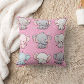 Adorable Elephant Design Collection für Niedliche Kissen (Decke)