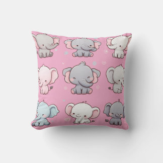 Adorable Elephant Design Collection für Niedliche Kissen