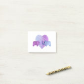 Adorable Elephant-Liebe Post-it Klebezettel (Auf Schreibtisch)