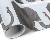 Adorable Elephant und Niedliche Ladybug Geschenkpapier (Rolleneckpunkt)