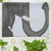 Adorable Elephant und Niedliche Ladybug Geschirrtuch (Gefaltet)