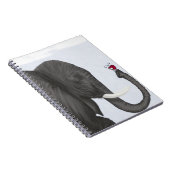 Adorable Elephant und Niedliche Ladybug Notizblock (Rechte Seite)