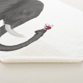 Adorable Elephant und Niedliche Ladybug Sherpadecke (3/4)