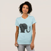 Adorable Elephant und Niedliche Ladybug T-Shirt (Vorne ganz)