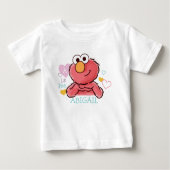 Adorable Elmo | Geben Sie Ihren eigenen Namen ein Baby T-shirt (Vorderseite)
