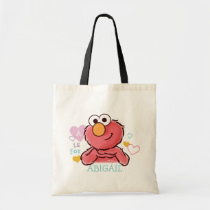 Adorable Elmo Geben Sie Ihren eigenen Namen ein Tragetasche