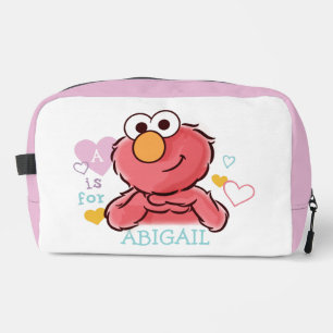 Adorable Elmo   Geben Sie Ihren eigenen Namen ein Waschbeutel