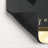 Adorable Emoji Face, Polka Docks Mousepad (Ecke)