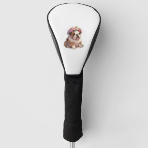 Adorable English Bulldog Classic T - Shirt (6) Golf Headcover