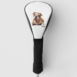 Adorable English Bulldog Puppy - Endearing Por Por Golf Headcover