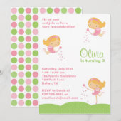 Adorable Fairy Einladungen (Vorne/Hinten)