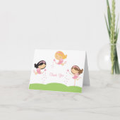 Adorable Fairy Note Card Dankeskarte (Vorderseite)